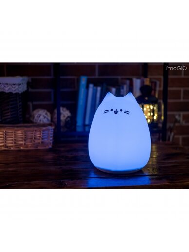 InnoGiO naktinė lempa kačiukas GIOkitty Midi LJC-101 3