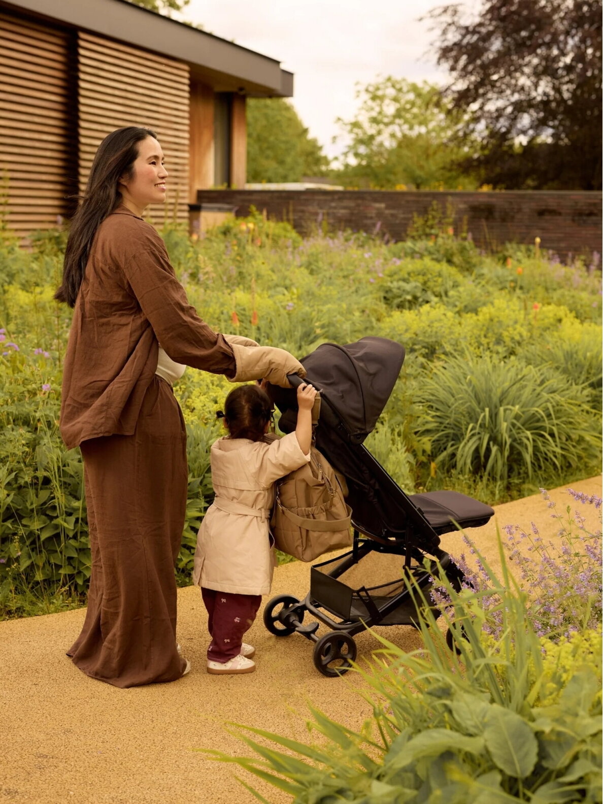 Stroller Gloves Teddy - Natural (Kopija) 4