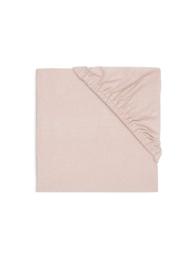 Jollein Fitted Sheet Jersey, 40/50x80/90 cm, Wild Rose Jollein Fitted Sheet Jersey, 40/50x80/90 cm, Wild Rose