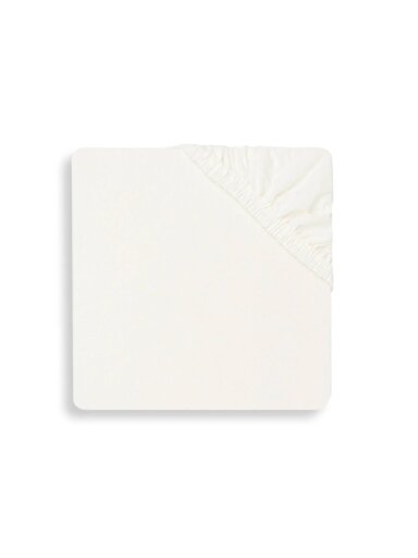 Jollein Fitted Sheet Playpen Jersey, 75x95 cm, Ivory Jollein Fitted Sheet Playpen Jersey, 75x95 cm, Ivory