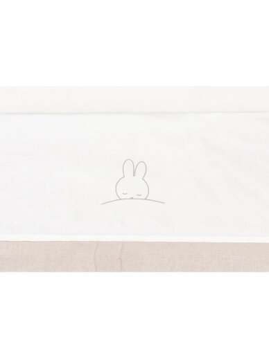 Jollein užklotas antklodei 75x100cm (Miffy Funghi) 2 Jollein užklotas antklodei 75x100cm (Miffy Funghi) 2