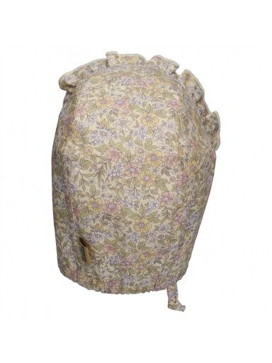 Kepurė su raišteliais, UV+30, TuTu (beige) Kepurė su raišteliais, UV+30, TuTu (beige)