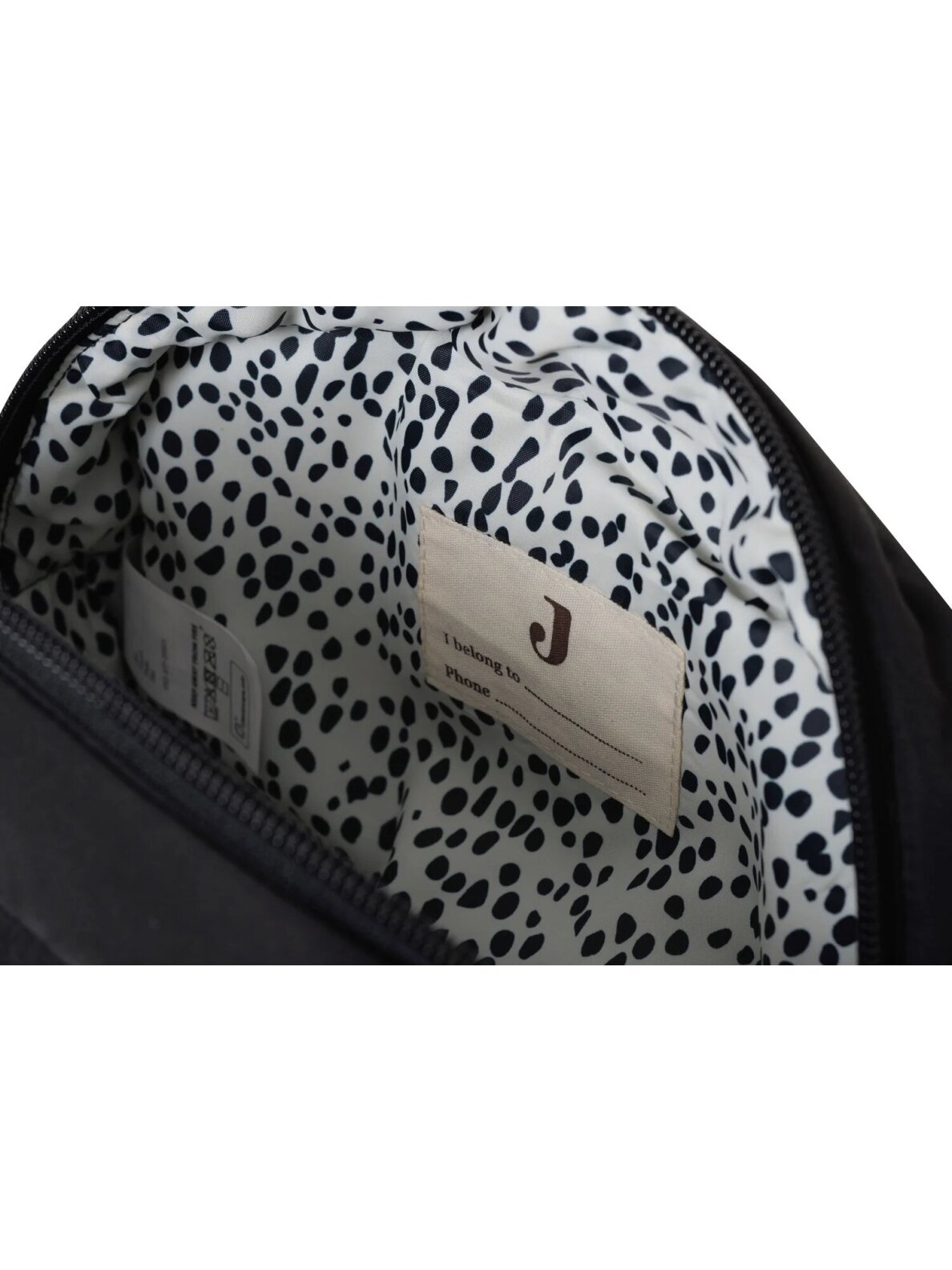 Cosmetic bag 21x14x9, Jollein (Black) 2 Cosmetic bag 21x14x9, Jollein (Black) 2