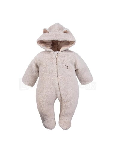 Kombinezonas su gobtuvu Teddy EEVI (Light beige)