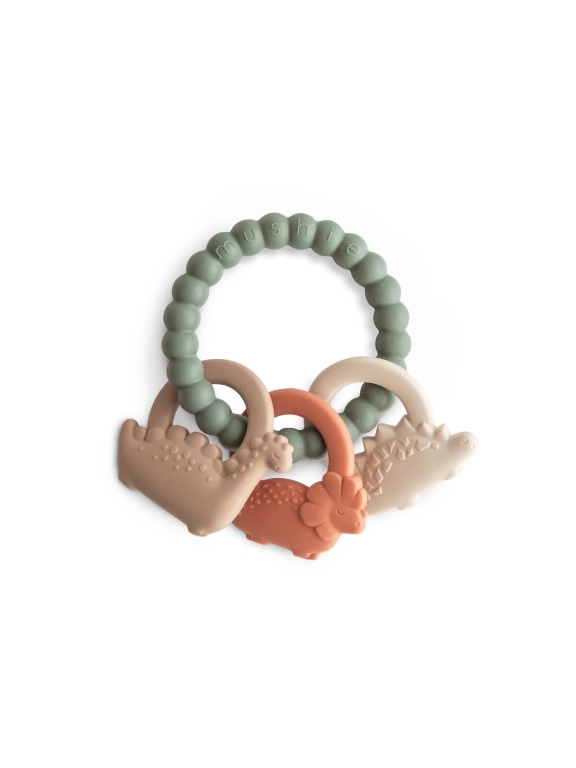 Teething Ring, Mushie (Dino) 1 Teething Ring, Mushie (Dino) 1