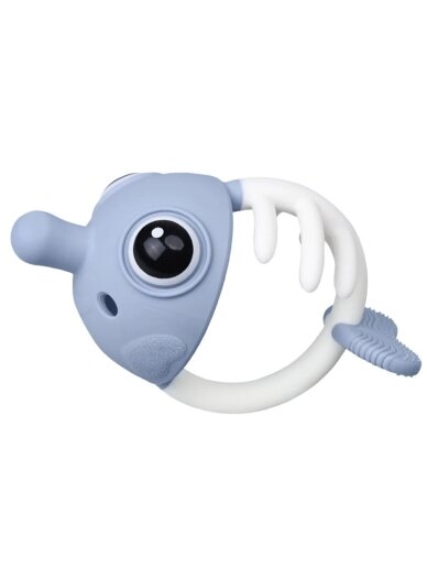 Clownfish Teether 3in1, Mombella, Light Blue
