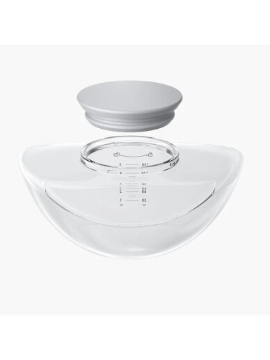 MOMCOZY M9 breast pump milk container with lid 1