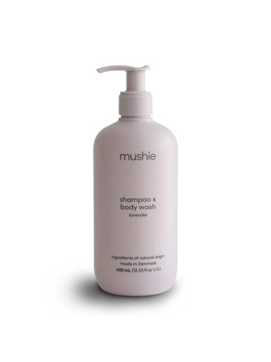 Baby shampoo and body wash Levander 400ml., Mushie Baby shampoo and body wash Levander 400ml., Mushie