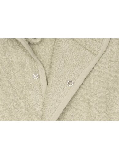 Hooded Bathrobe 1-2 Years, Jollein, (Soft Matcha) 2