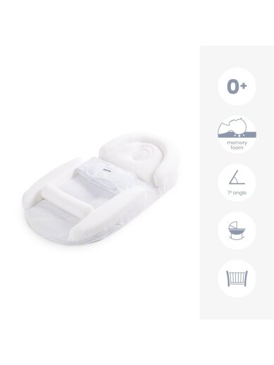 Kūdikio lizdas Supreme Sleep Plus, Doomoo (White) 2 Kūdikio lizdas Supreme Sleep Plus, Doomoo (White) 2