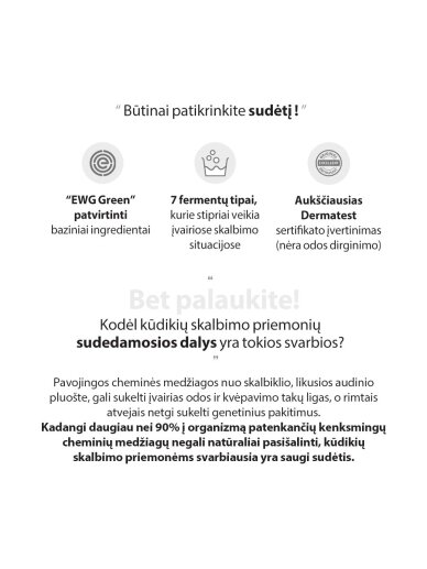 Audinių skalbiklis, DIA, 1L,  Mother-K 3