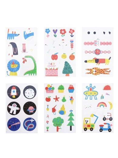Kūrybinis makiažo rinkinys su kaukėmis ir tatuiruotėmis, Tookyland 2 Kūrybinis makiažo rinkinys su kaukėmis ir tatuiruotėmis, Tookyland 2