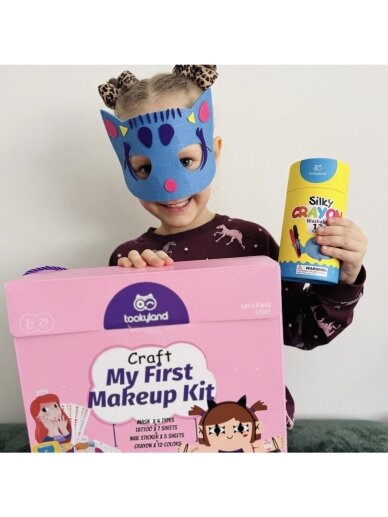 Kūrybinis makiažo rinkinys su kaukėmis ir tatuiruotėmis, Tookyland 3