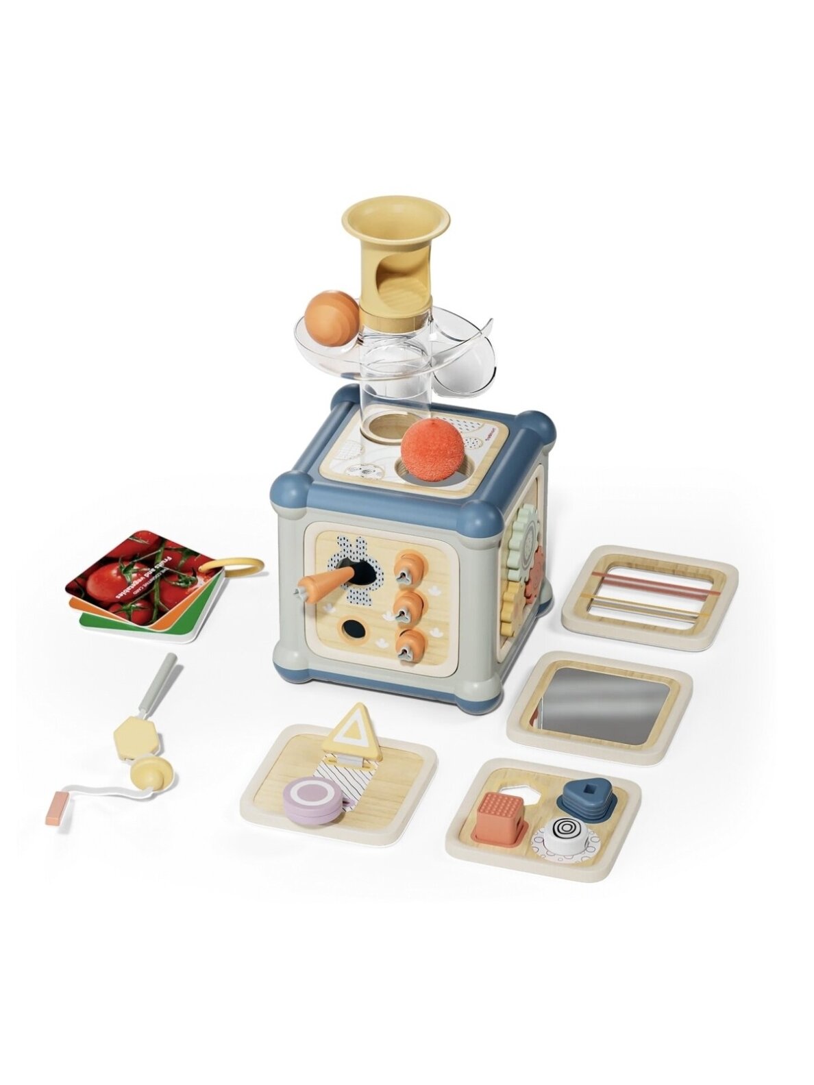 Motoric Master 10-in-1 Activity Cube, Top Bright 1 Motoric Master 10-in-1 Activity Cube, Top Bright 1