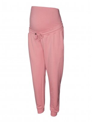 Casual pants, Pink, Mama;licious