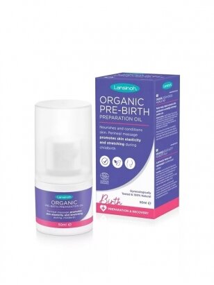 Lansinoh Organic Pre-Birth Preparation Oil,  50ml