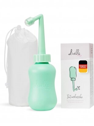 Intymios higienos prausimosi buteliukas po gimdymo, Livella (Mėta)