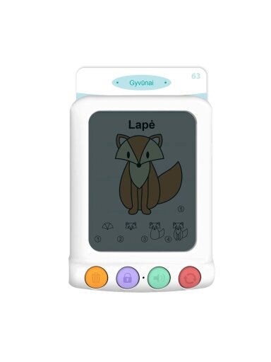 Yes For Skills Lithuanian-dubbed Talking Cards "Learning to Draw" Yes For Skills Lithuanian-dubbed Talking Cards "Learning to Draw"