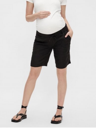 Mlbeach maternity shorts, Mama;licious (black) 5