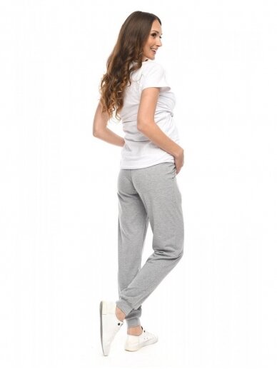 Casual pants for pregnant women, Amanda by Mija (Grey) 1