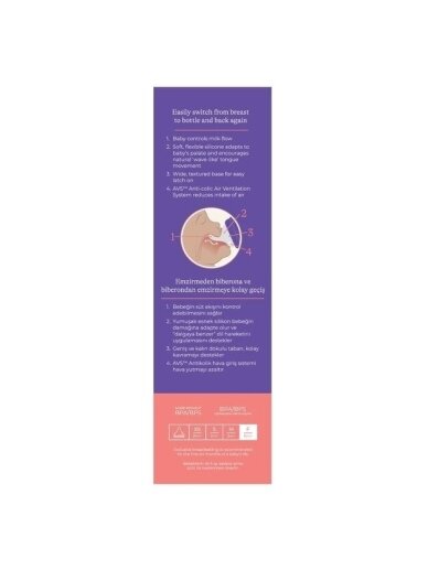 Lansinoh buteliukai 2vnt. 330ml F 6men+ 1 Lansinoh buteliukai 2vnt. 330ml F 6men+ 1