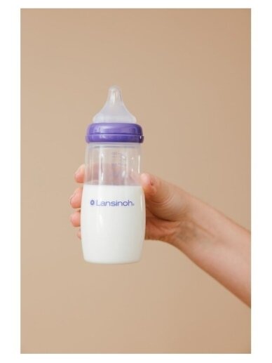 Lansinoh buteliukai 2vnt. 330ml F 6men+ 2 Lansinoh buteliukai 2vnt. 330ml F 6men+ 2
