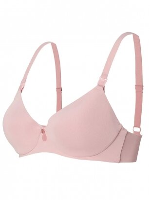 Nursing bra padded by Noppies (pink)