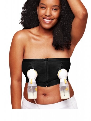 Liemenėlė - korsetas Hands Free, Medela (juoda) Liemenėlė - korsetas Hands Free, Medela (juoda)