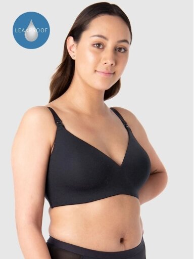 Liemenėlė nėščioms ir maitinančioms Embrace Leakproof, HotMilk (Juoda) Liemenėlė nėščioms ir maitinančioms Embrace Leakproof, HotMilk (Juoda)