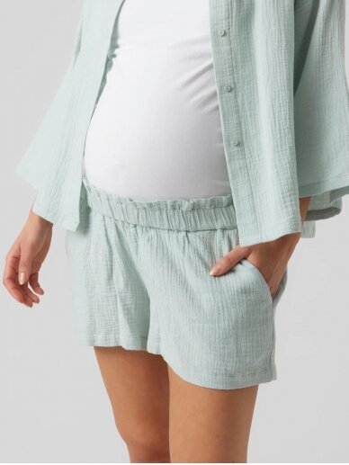 Mlmags maternity shorts, Mama;licious (mint) 3