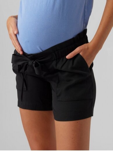 Mlnewbethune maternity shorts, Mama;licious (black) 2