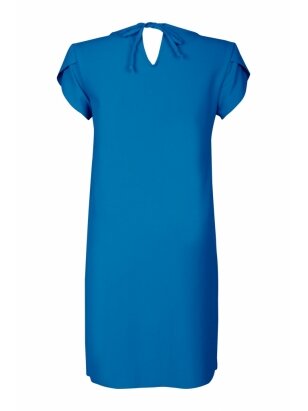Lygi suknelė nėštukėms (mėlyna)