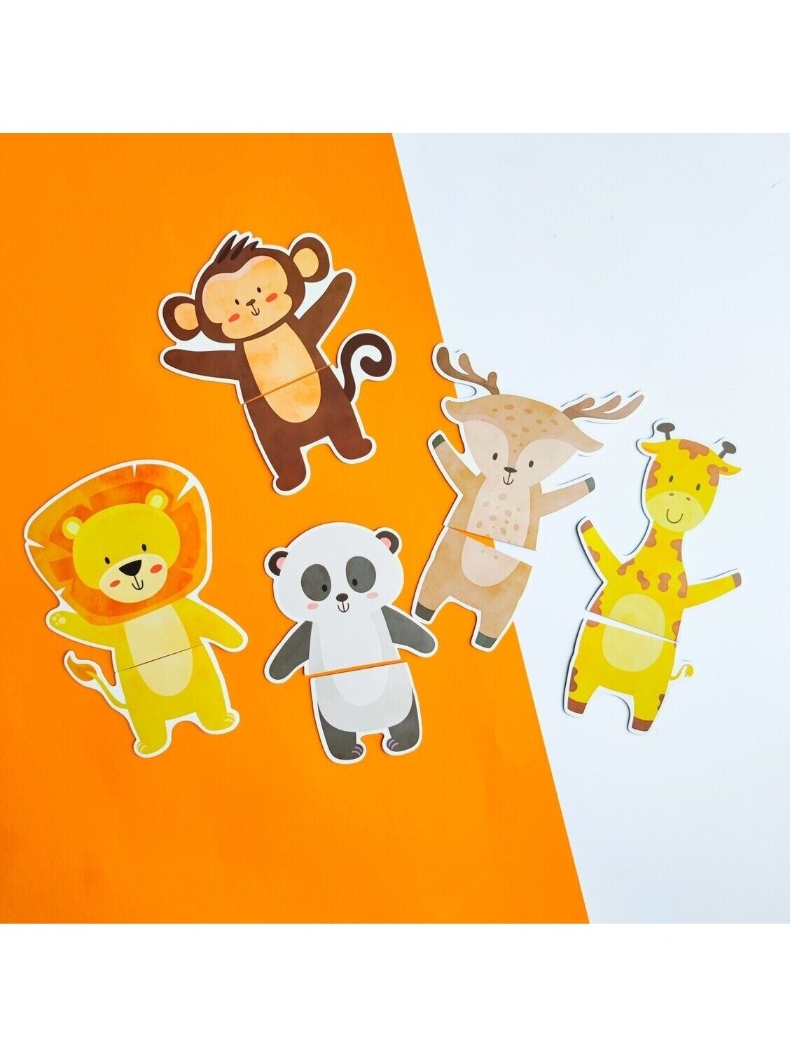Yes For Skills educational magnets "Put together an animal" 2 Yes For Skills educational magnets "Put together an animal" 2