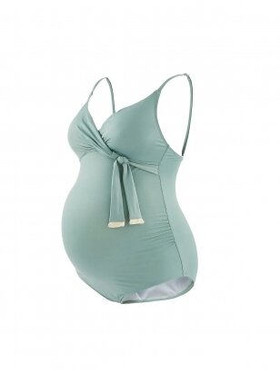 Maternity Swimsuit Manitoba, Cache Coeur (green)
