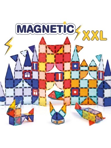 Magnetinis konstruktorius XXL, 100 dalių, LUDI