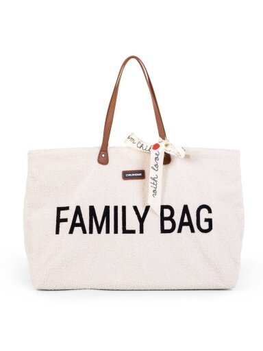 Family Bag Nursery Bag, Childhome (Teddy Off White)