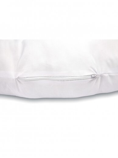 Feeding pillow 170 cm. White with flowers, Sensillo (padding) 2