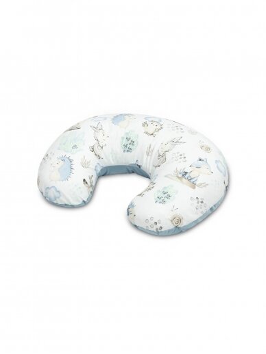 Feeding pillow Sensillo velvet (forest animals) 60x40x11, (stuffing) Feeding pillow Sensillo velvet (forest animals) 60x40x11, (stuffing)