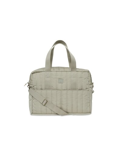 Diaper Bag Puffed Moos - Olive green, Jollein
