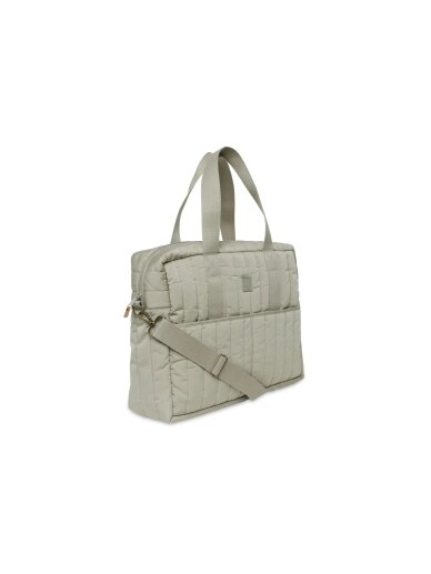Diaper Bag Puffed Moos - Olive green, Jollein 1