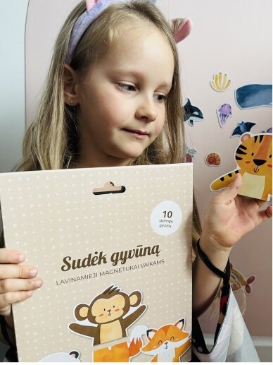 Yes For Skills educational magnets "Put together an animal" 1 Yes For Skills educational magnets "Put together an animal" 1