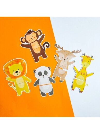 Yes For Skills educational magnets "Put together an animal" 2 Yes For Skills educational magnets "Put together an animal" 2