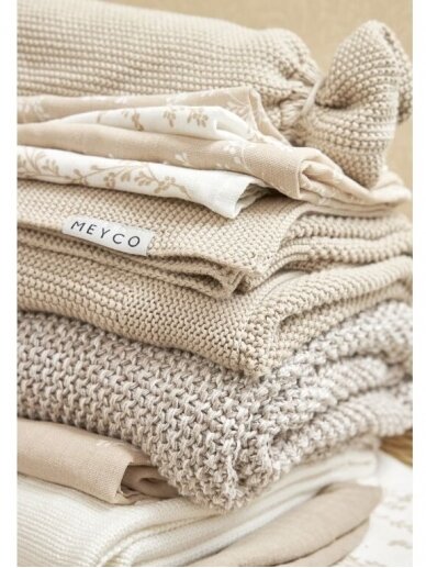 Muslin diapers set, 3 pcs. 30x30, Meyco Baby (Branches sand) 1
