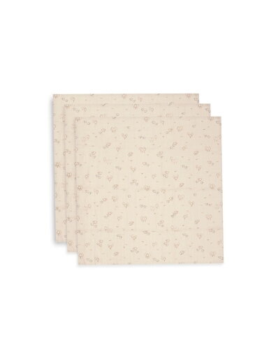 Gauze (muslin) diaper set, 3pcs., 70x70 Jollein