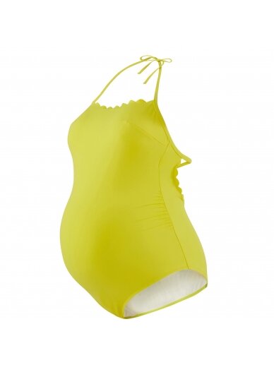 Maudymosi kostiumėlis nėščioms KYOTO, Geltona, Cache Coeur 1