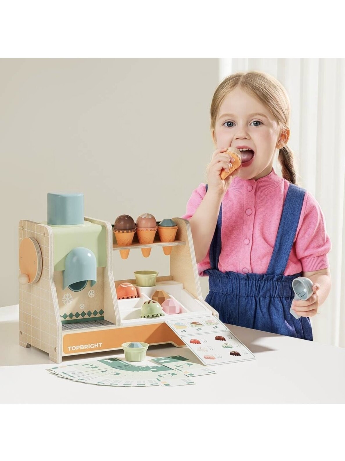 Wooden Ice Cream Shop Ice Cream Boutique, Top Bright 1 Wooden Ice Cream Shop Ice Cream Boutique, Top Bright 1