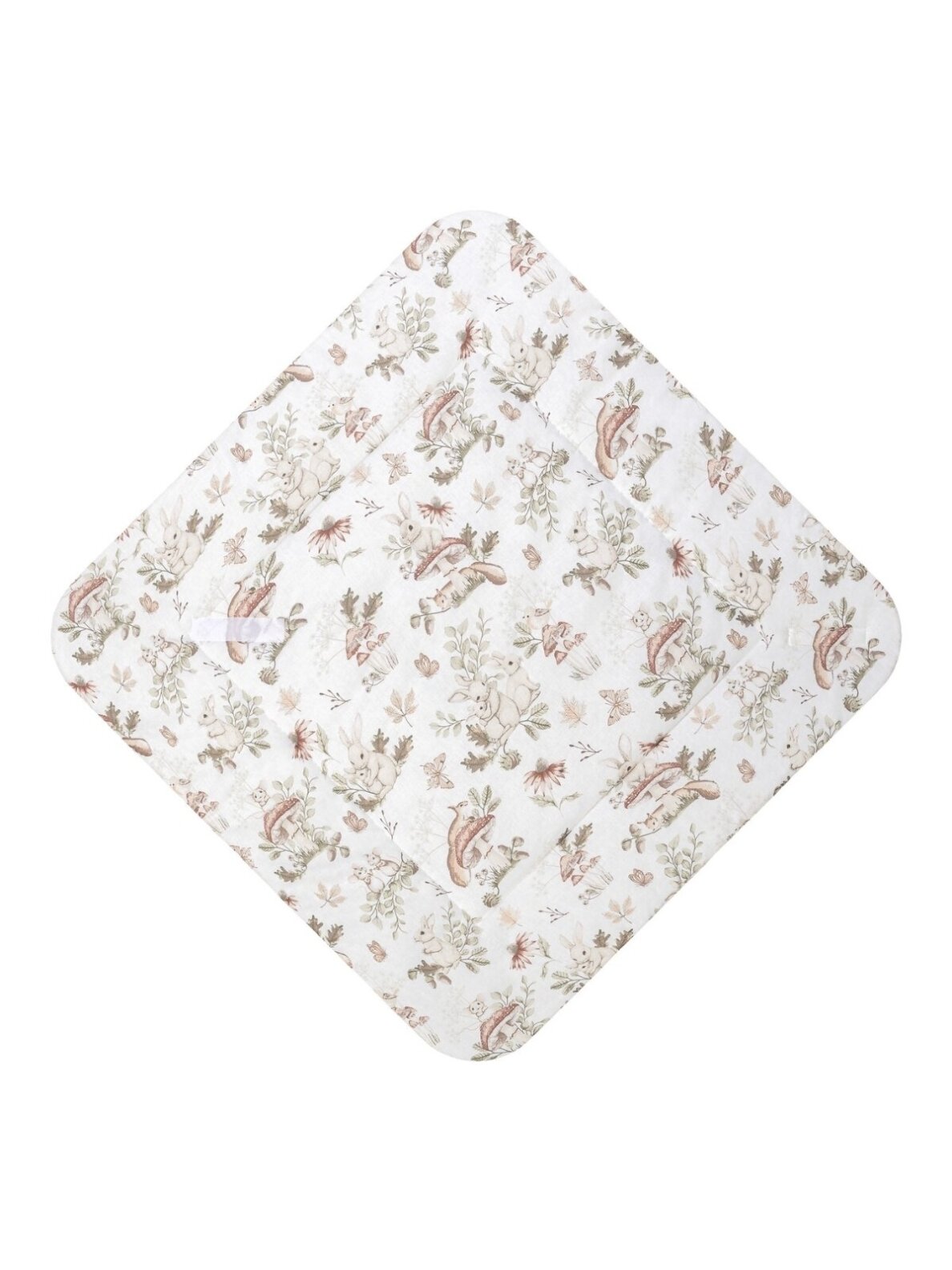 Cotton Baby Wrap 75x75 cm, Forest’s Gifts Beige, Sensillo 2