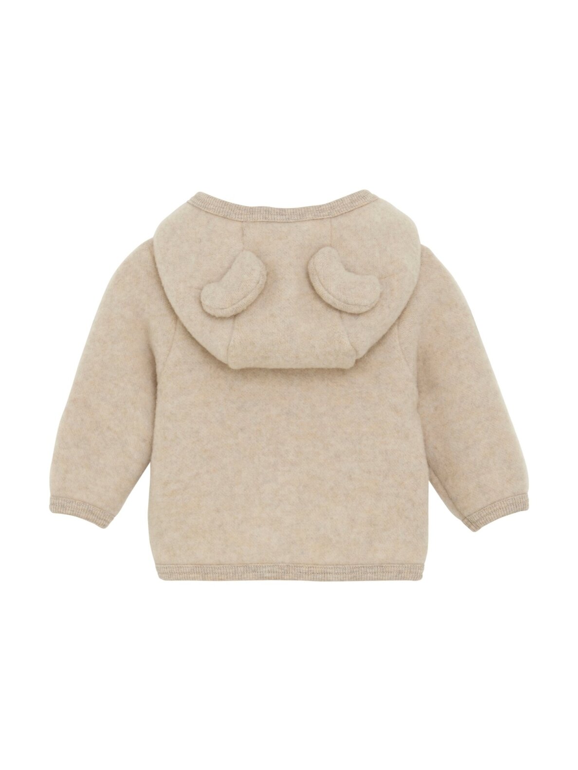 Wool Cardigan for Babies, Huttelihut (Beige) 2 Wool Cardigan for Babies, Huttelihut (Beige) 2