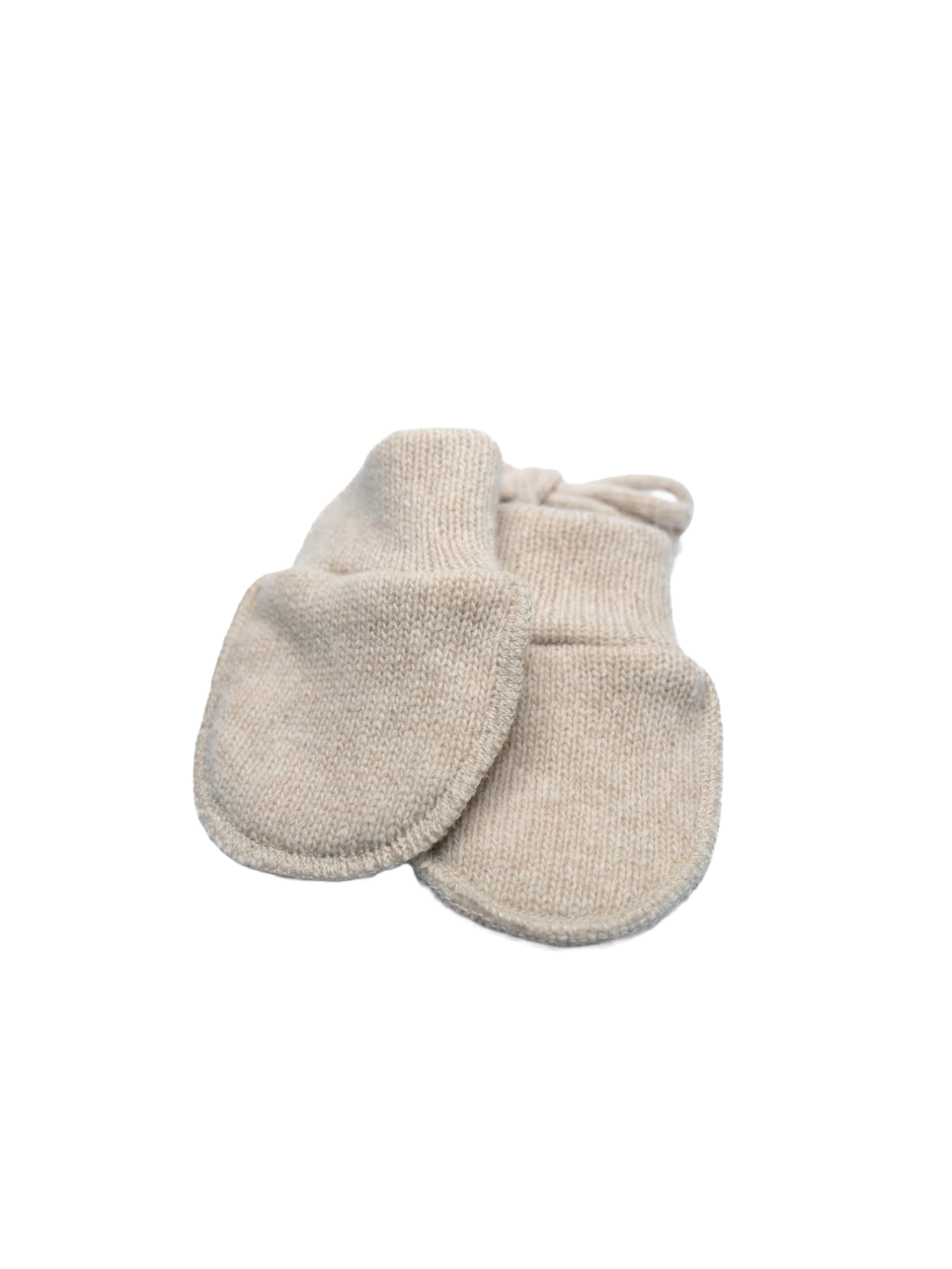 Merino Wool Baby Mittens 0–3 m, Sand, Vilaurita Merino Wool Baby Mittens 0–3 m, Sand, Vilaurita