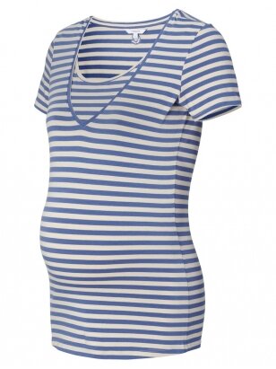 Maternity Blouse, NOPPIES (striped)